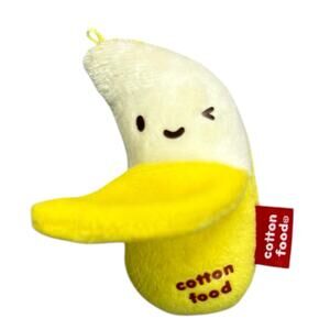 Cotton Food Peeling Banana Pendant Tiny Plush Soft Toy